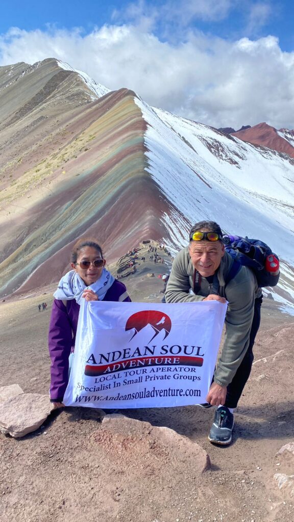 Rainbow mountain peru - vinicunca