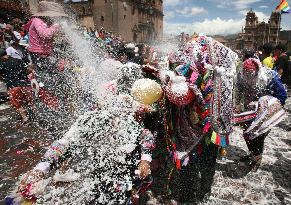 Carnavales en Cusco - Principales festividades en Cusco