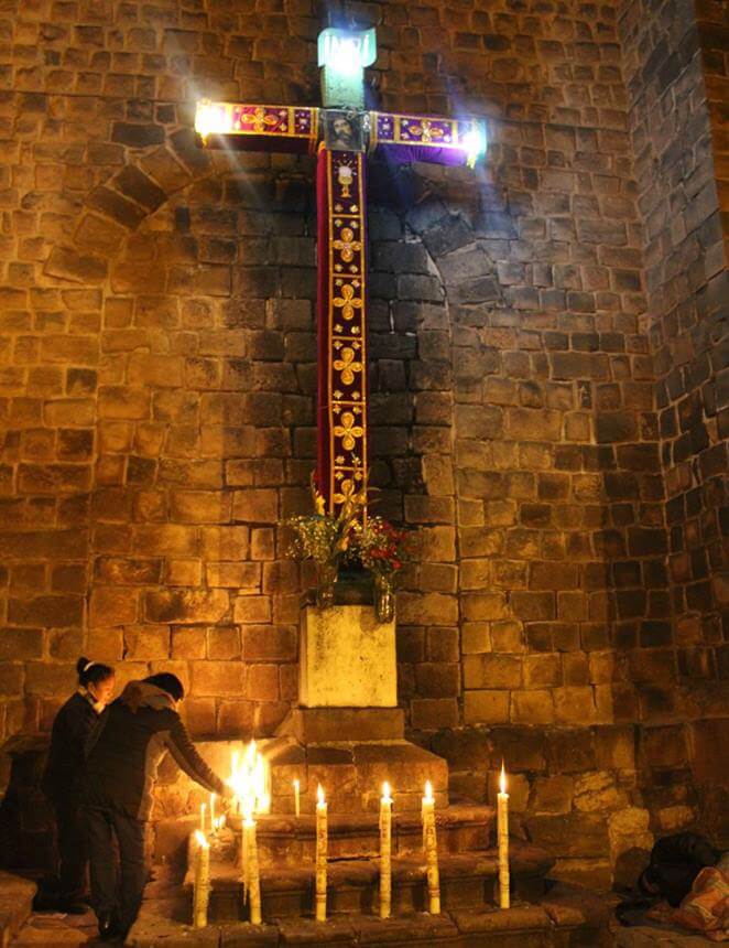 Cruz Velacuy en Cusco