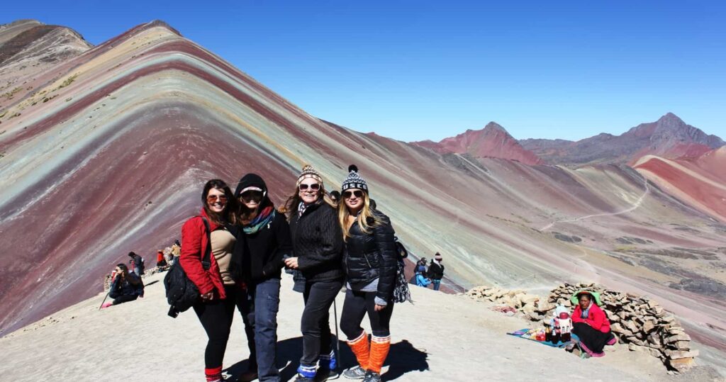 rainbow mountain in July -Trek and Tour Operator to Machu Picchu andean soul adventure