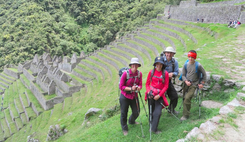 Inca Trail 4 days - Wiñaywayna site