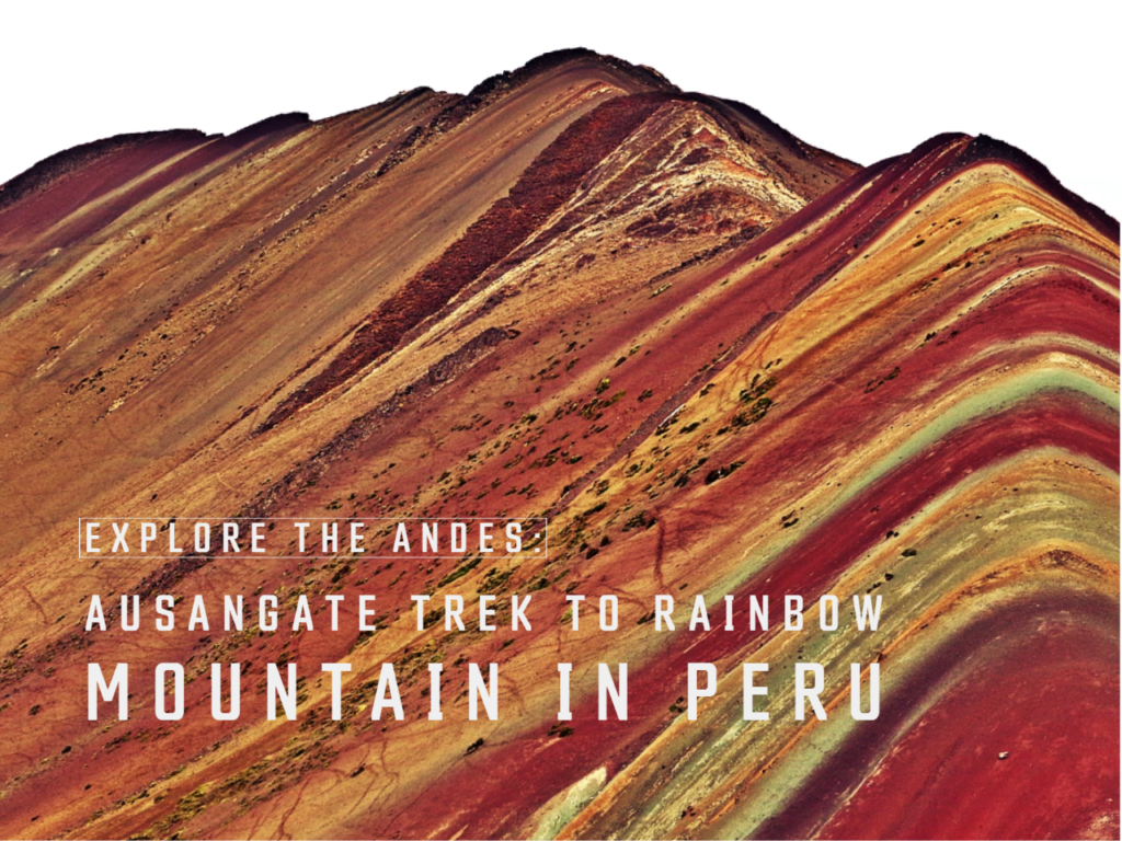 Explore the Andes