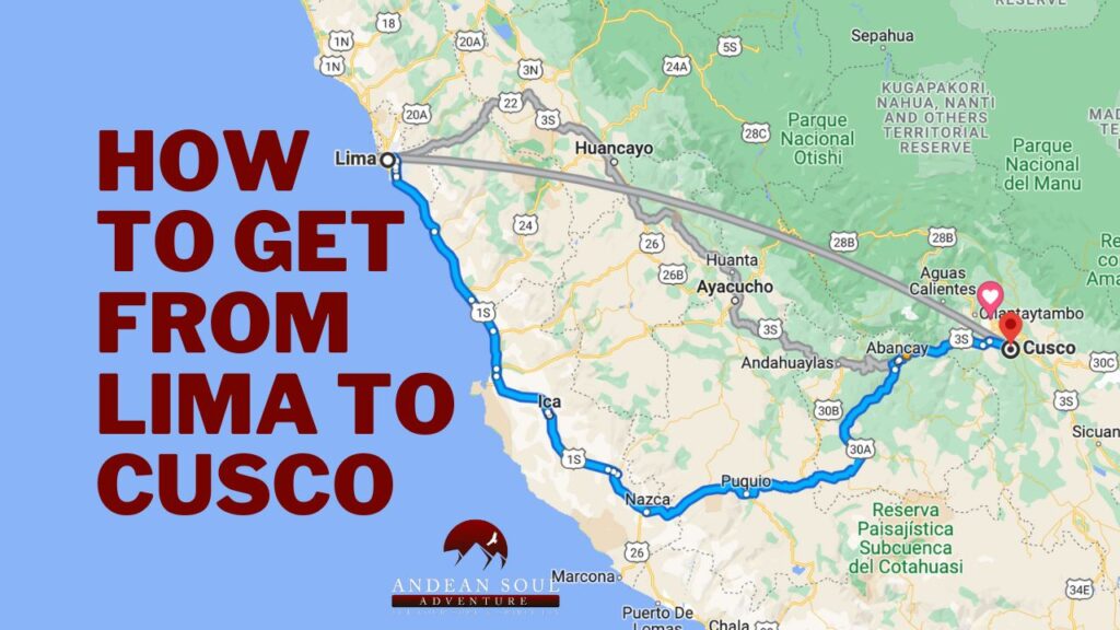 How to Get from Lima to Cusco